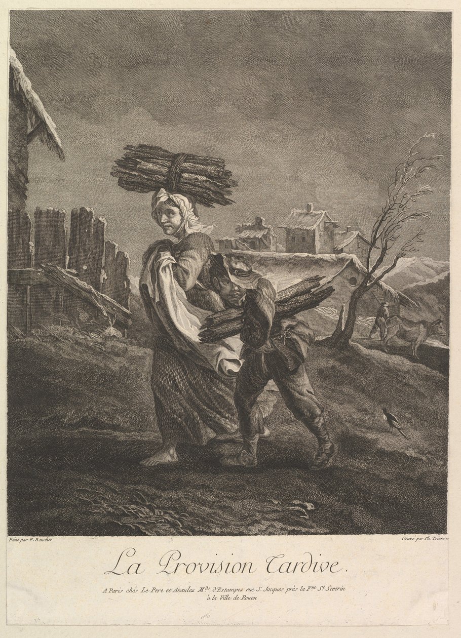 Pozdní ustanovení, 1771. od Philippe Triere