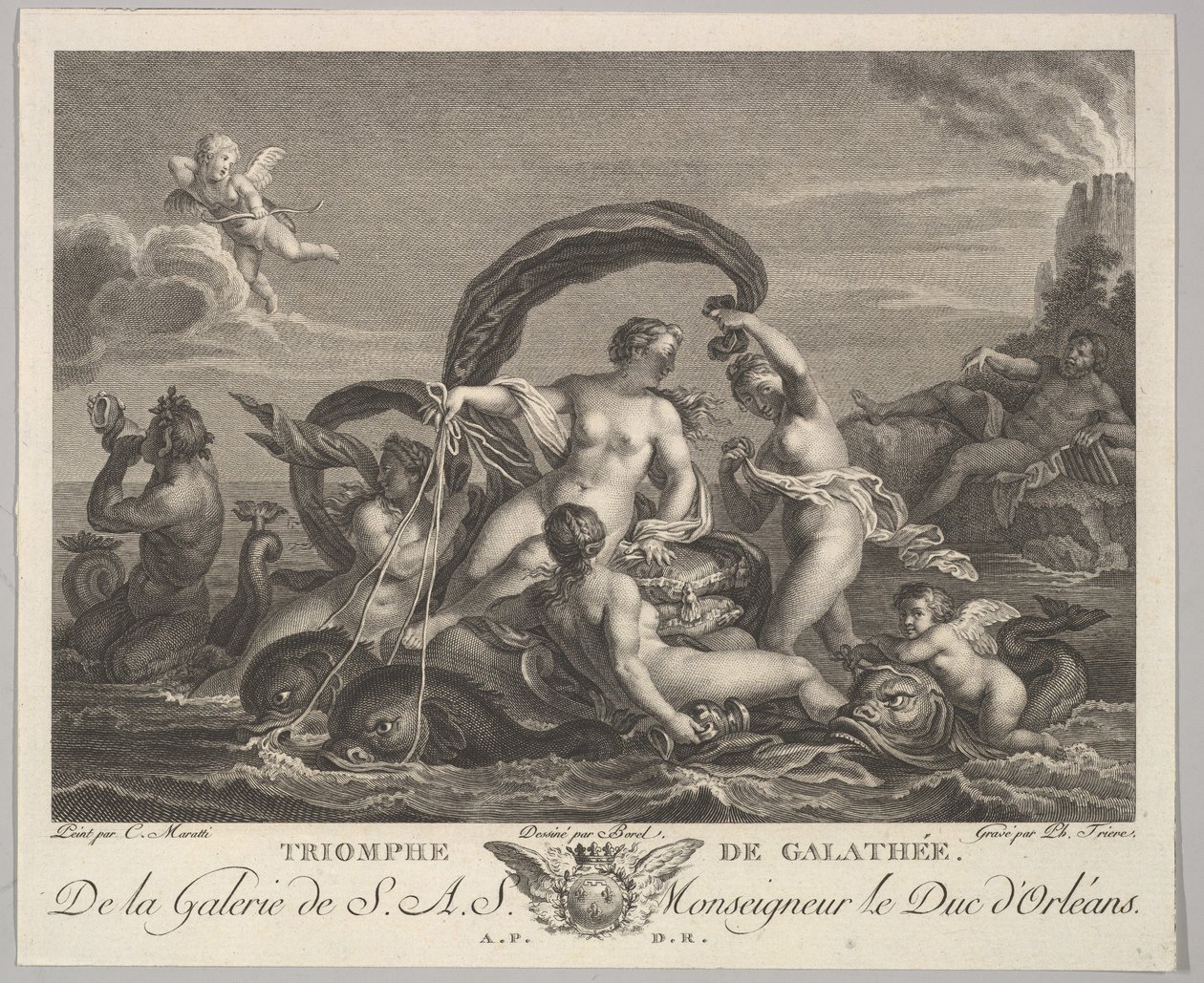 Triumf Galatea. od Philippe Triere