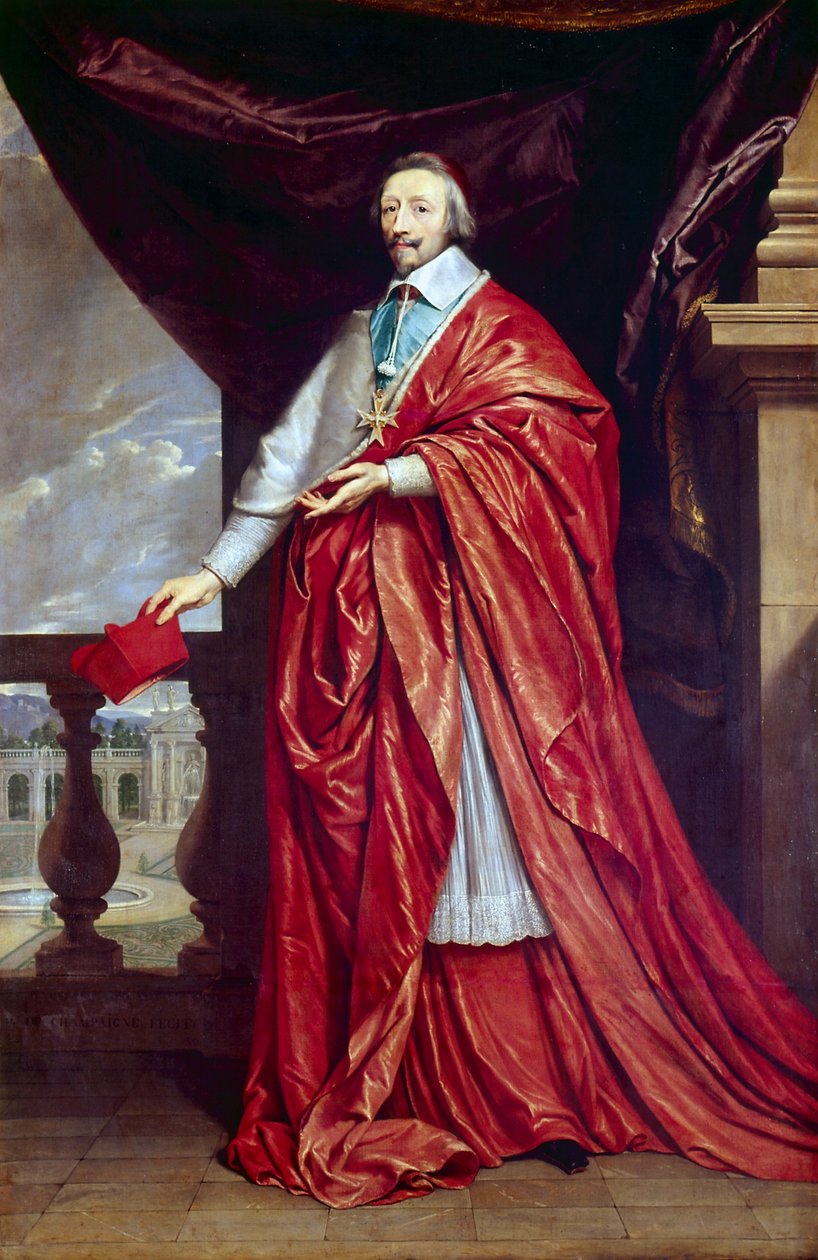 kardinál Richelieu od Philippe de Champaigne