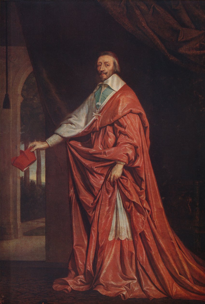 Kardinál Richelieu, 1633-1640, c1915 od Philippe de Champaigne