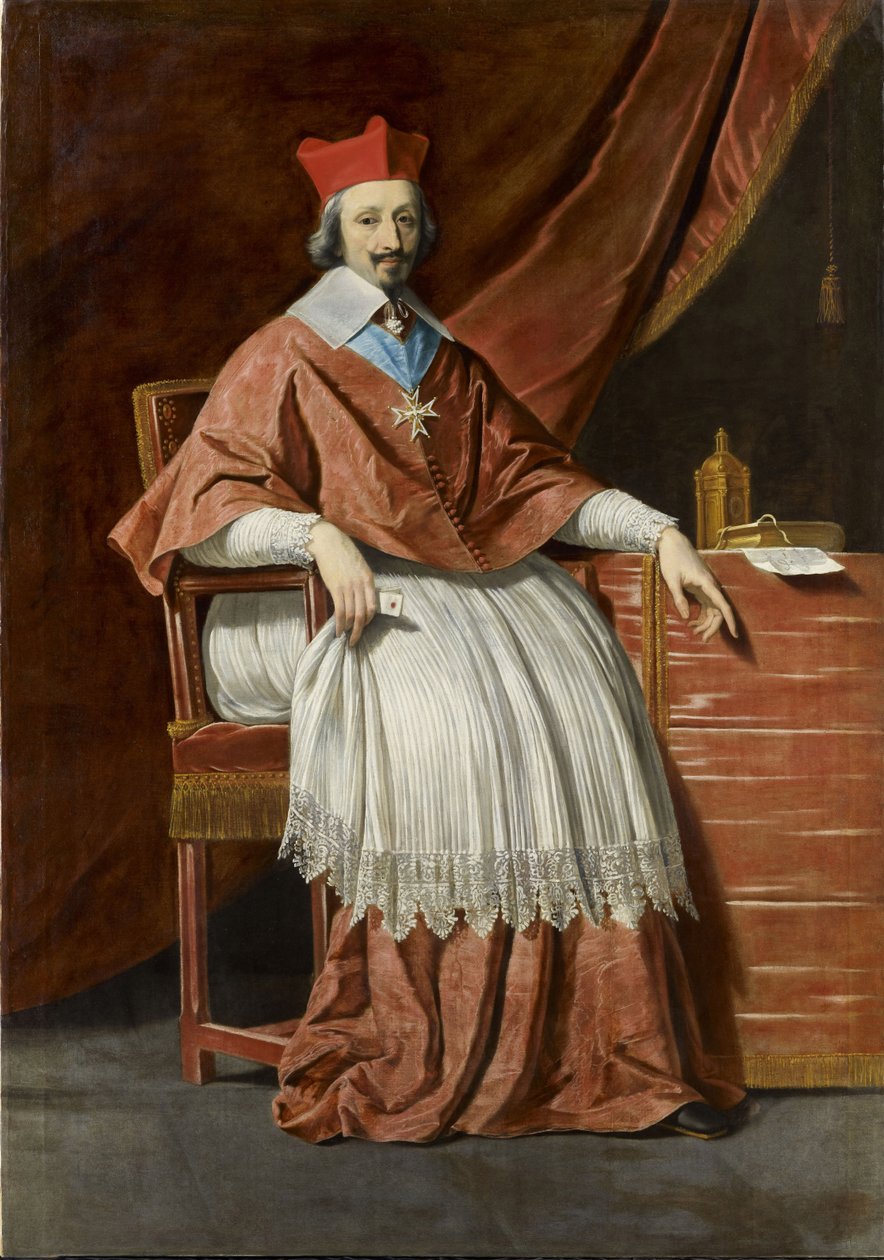 Kardinál z Richelieu od Philippe de Champaigne
