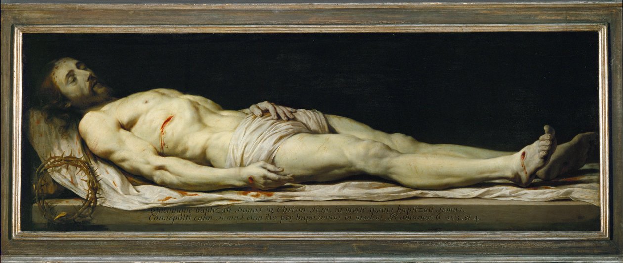 Mrtvý Kristus... od Philippe de Champaigne