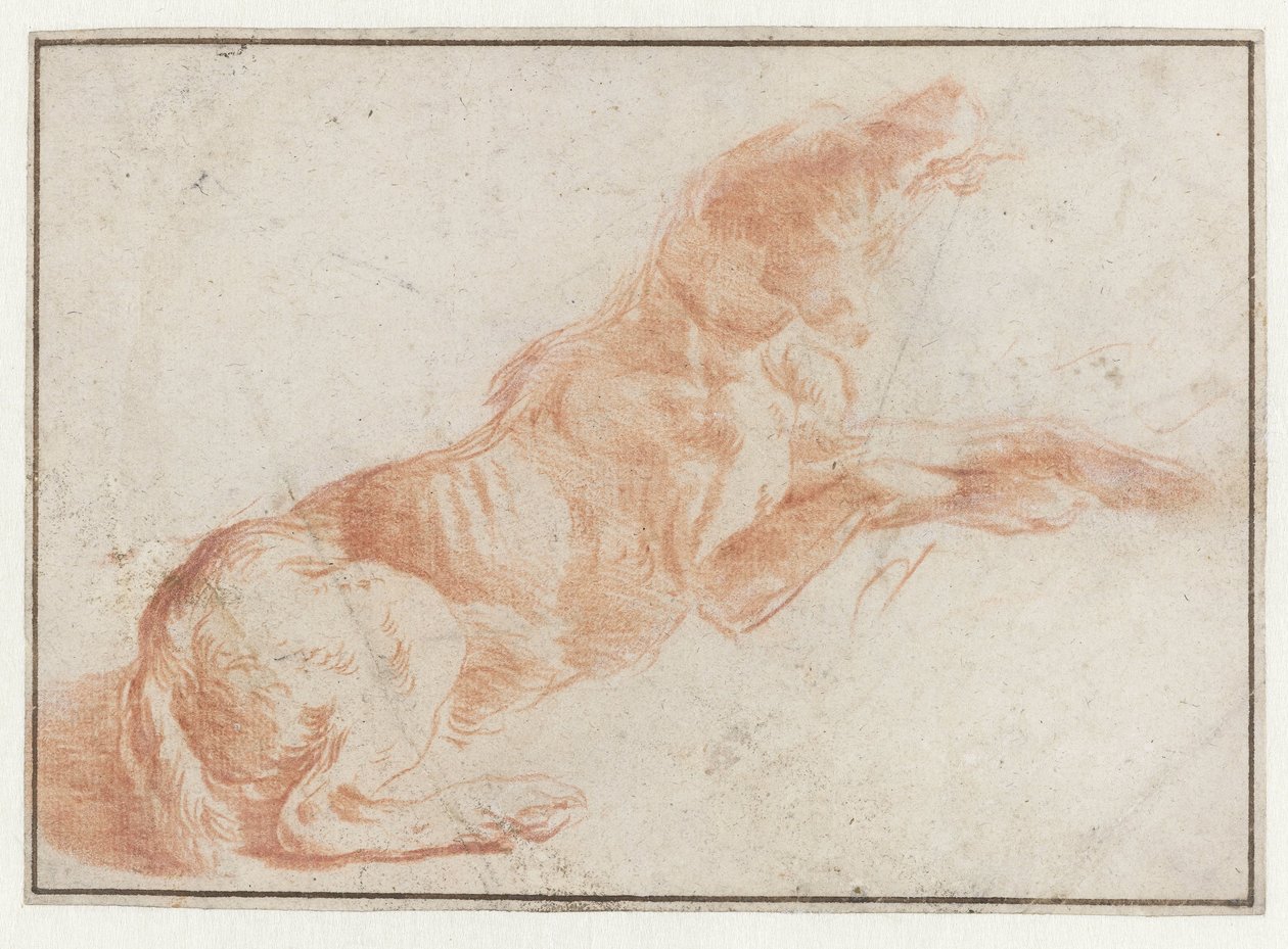 Ležící pes od Philips Wouwerman (possibly)
