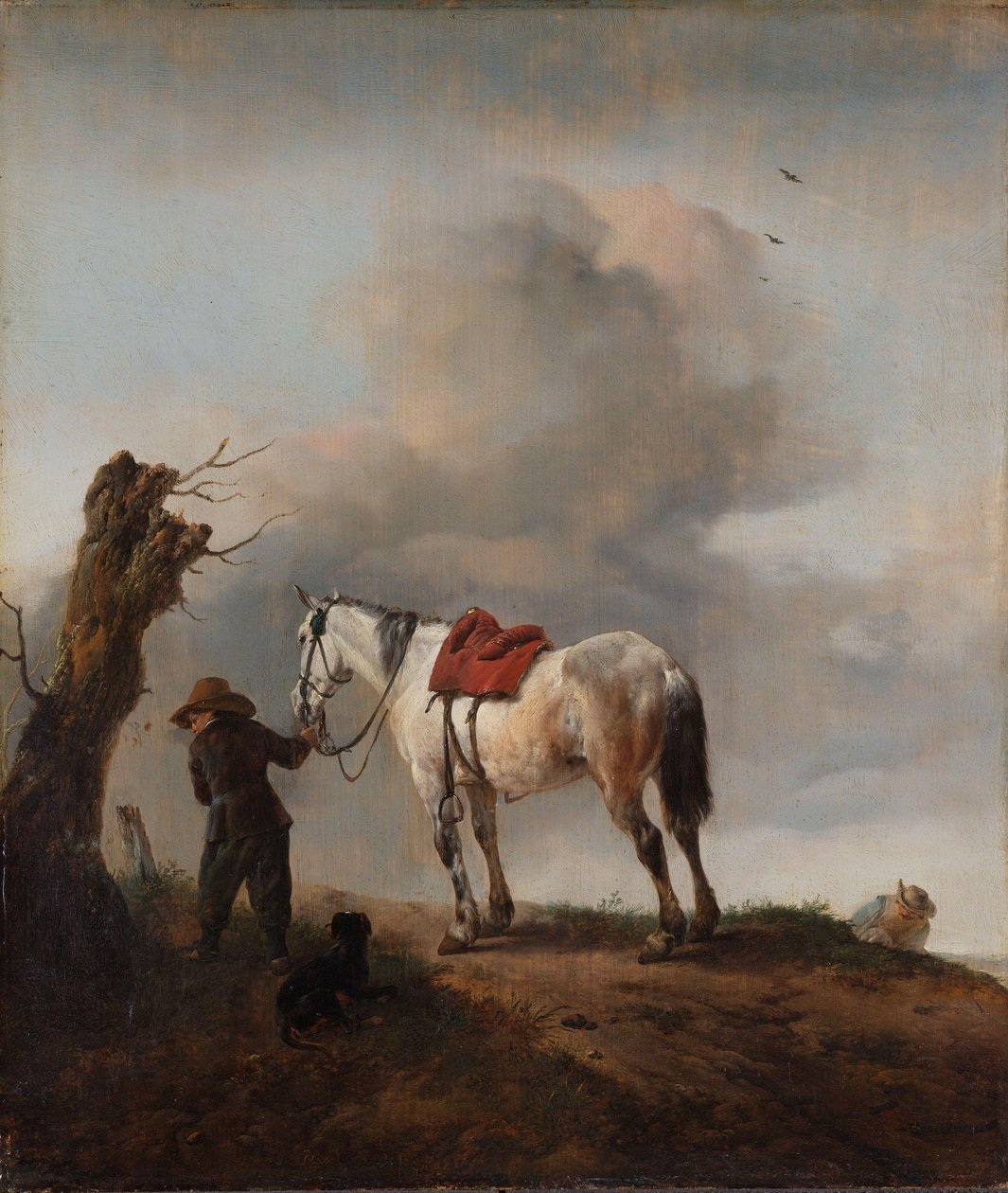 Šedý kůň Šedá od Philips Wouwerman