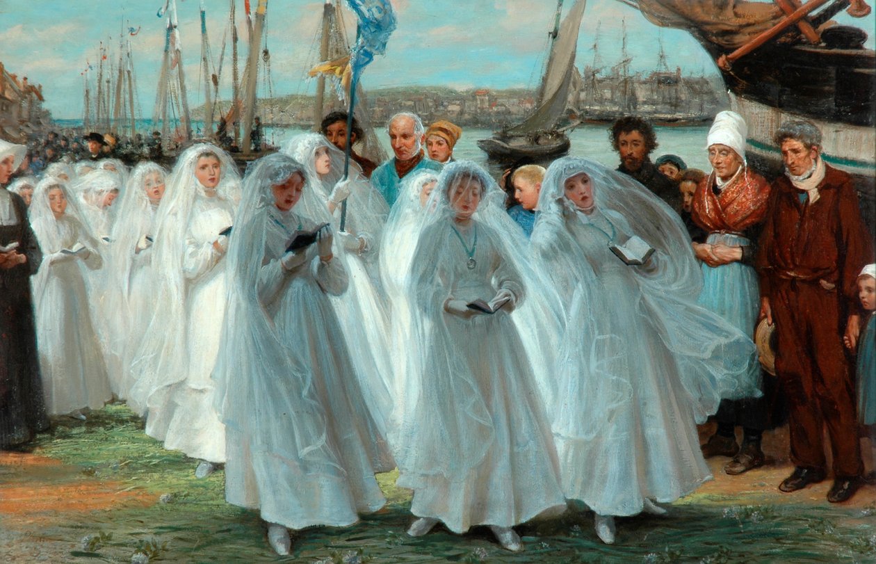 První přijímání, 1878 od Phillip Richard Morris