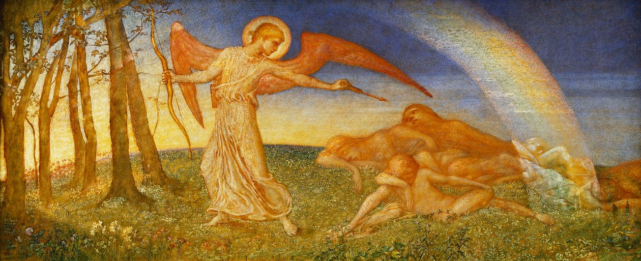 Probuzení od Phoebe Anna Traquair