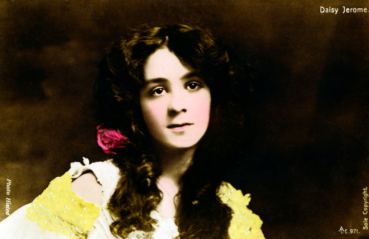 Daisy Jerome , herečka, začátek 20. století. od Photo Histed