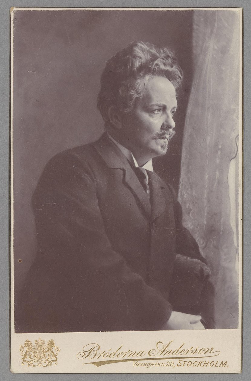 August Strindberg od Photo studio Andersson Bros.