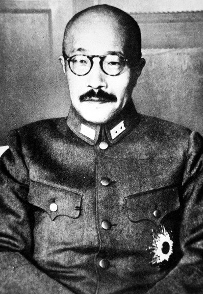Hidetojo (černobílý) od Photographer Japanese