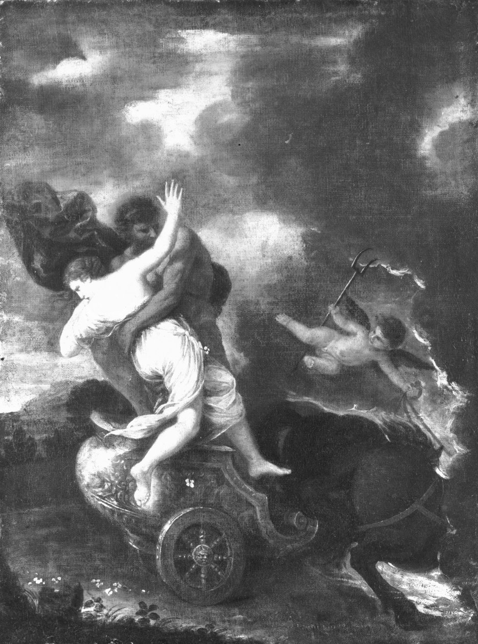 Pluto a Proserpine od Pier Francesco Mola