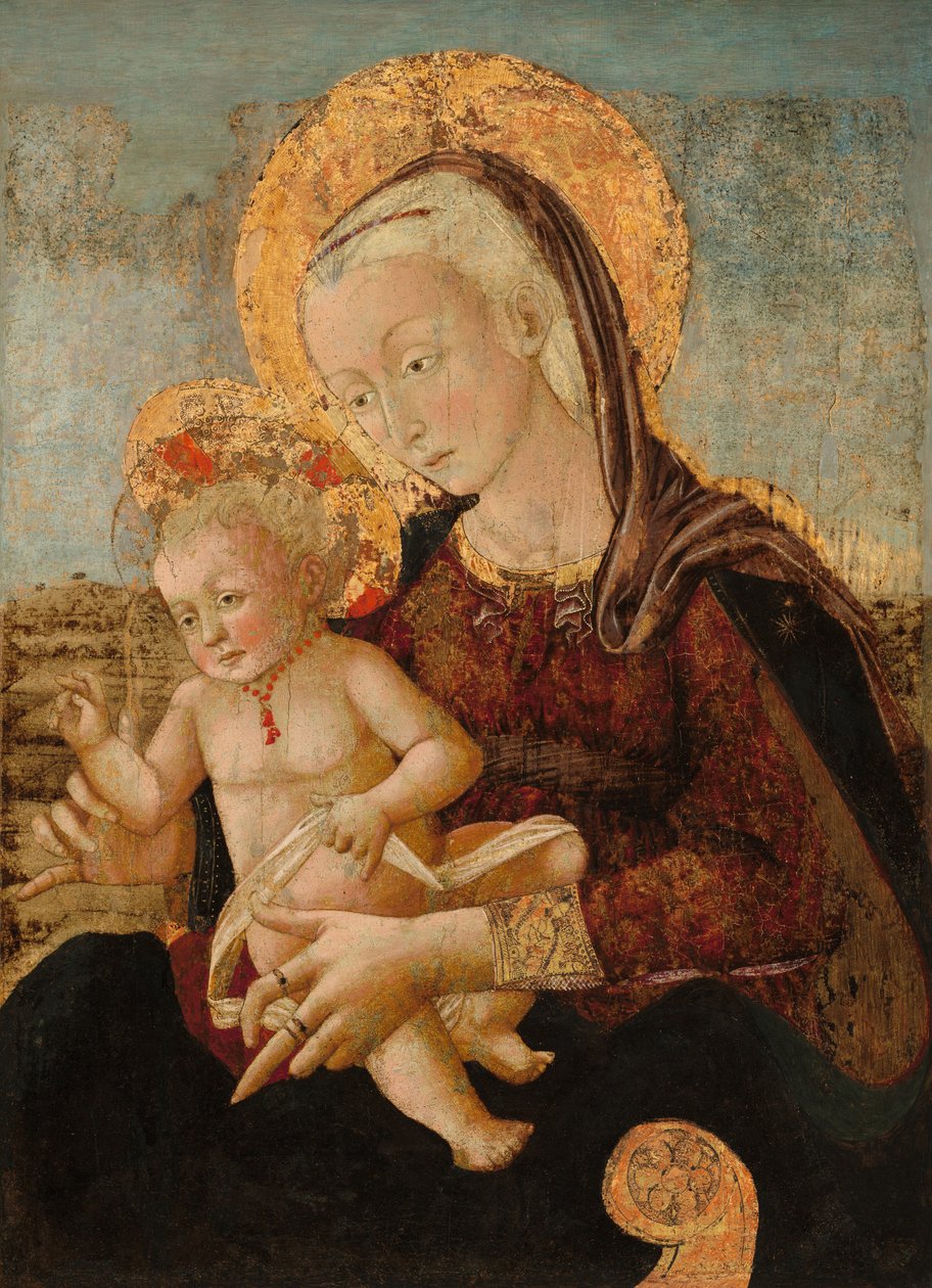 Madonna a dítě, c. 1475. od Pier Francesco Fiorentino