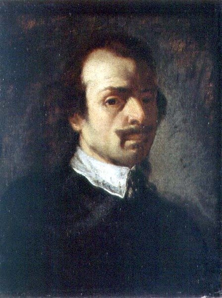 Autoportrét (olej na plátně) od Pier Francesco Mola