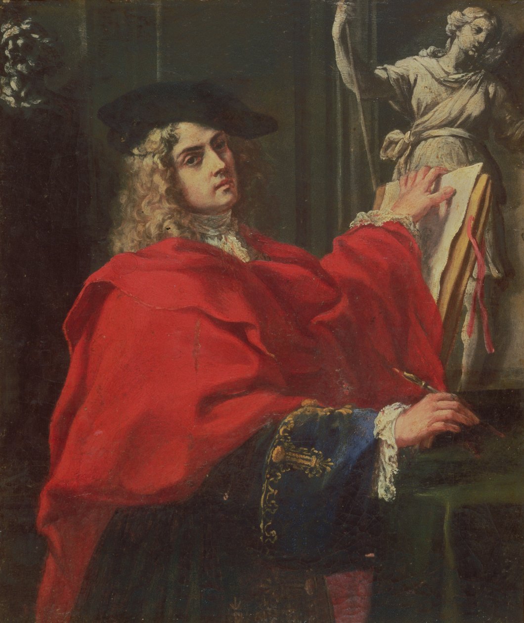 Autoportrét, 1702 od Pier Leone Ghezzi