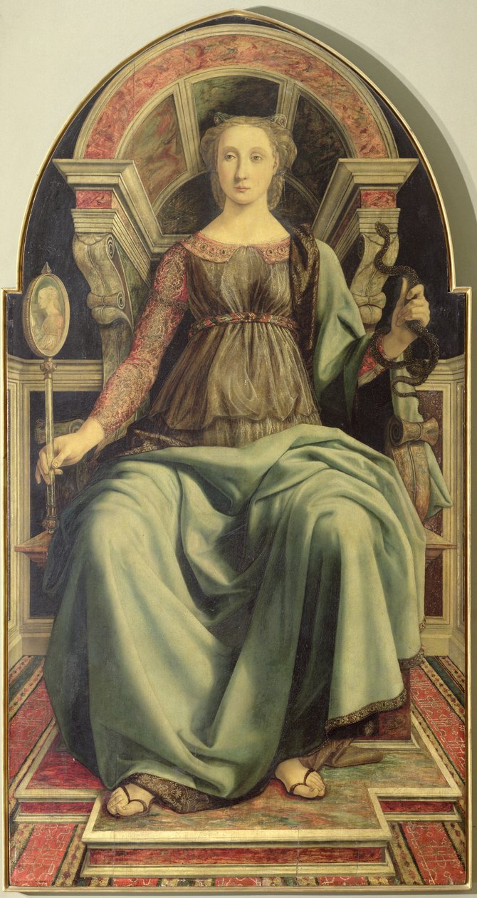 Prudence, cca 1470 (tempera na panelu) od Piero del Pollaiolo