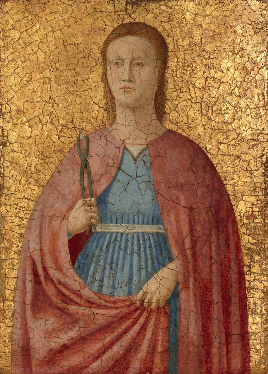 Svatá Apollonie, c. 14551460. od Piero della Francesca
