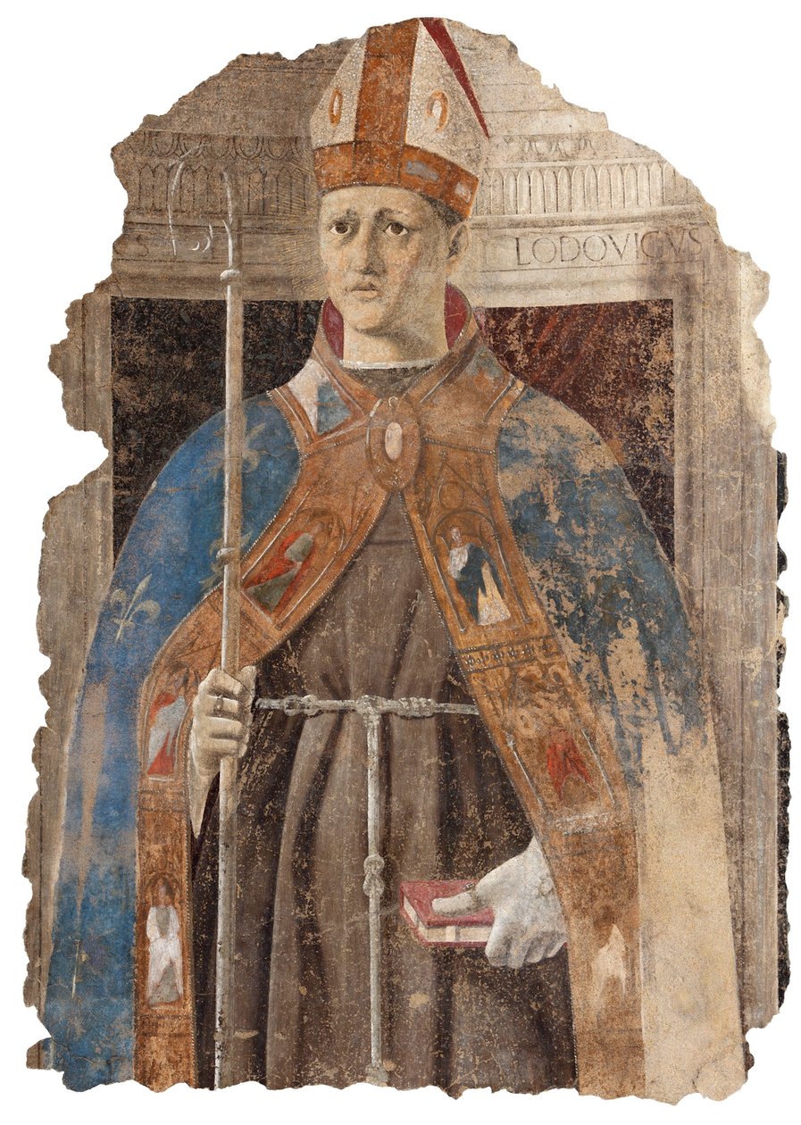 Saint Louis z Toulouse, 1460. od Piero della Francesca