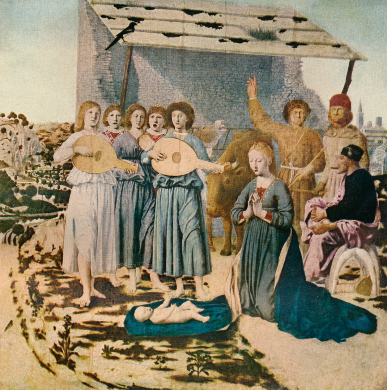 Narození Páně, c1470, 1911 od Piero della Francesca