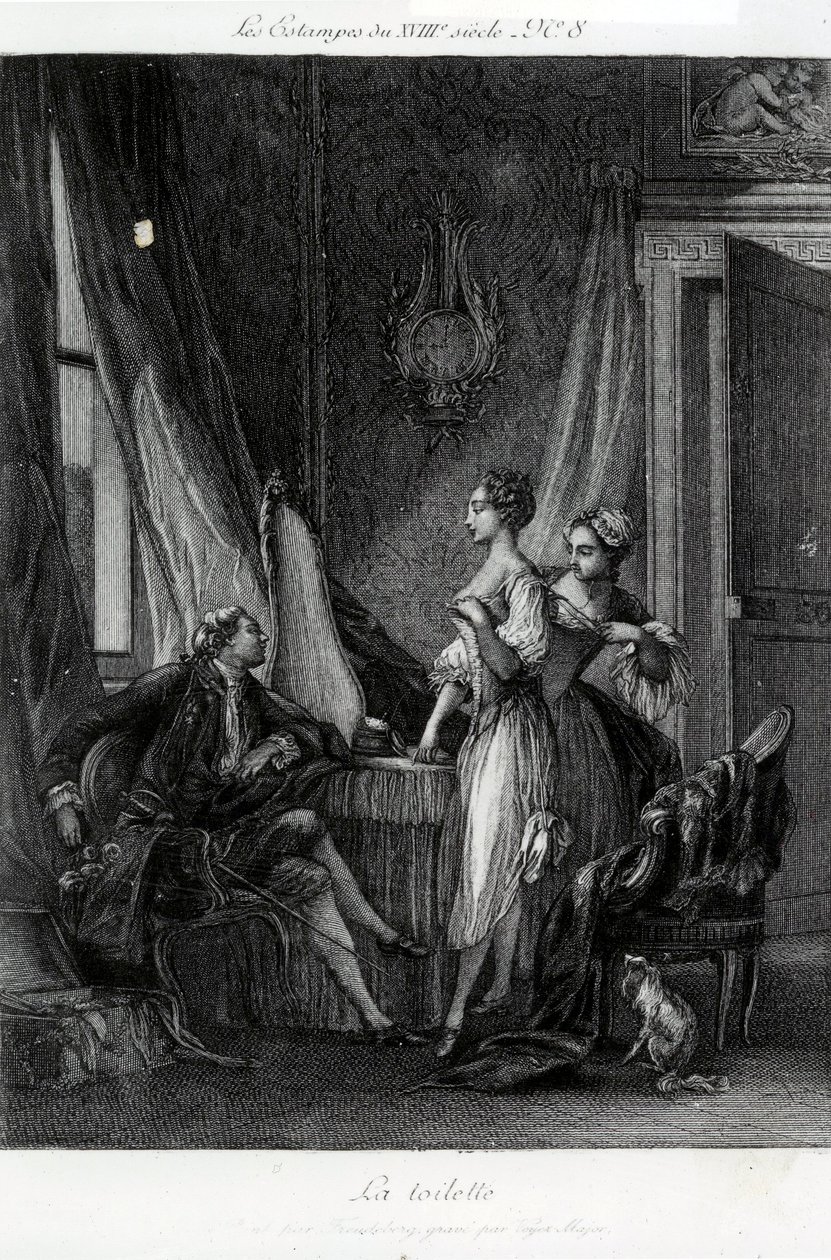 Toaleta, 1771 od Pierre Antoine Baudouin