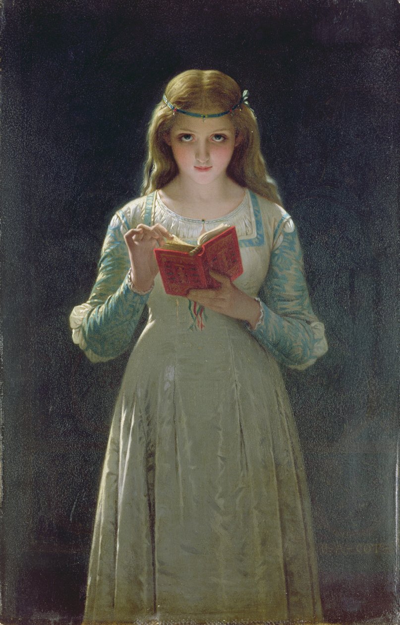 Čtenář od Pierre Auguste Cot