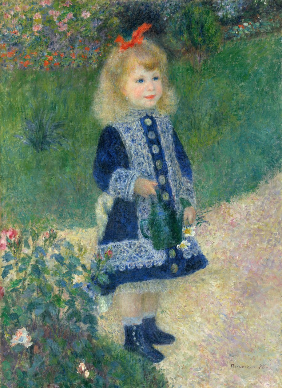 Dívka s konev od Pierre Auguste Renoir