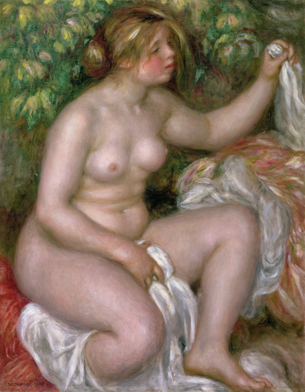 Po koupeli, 1910 od Pierre Auguste Renoir