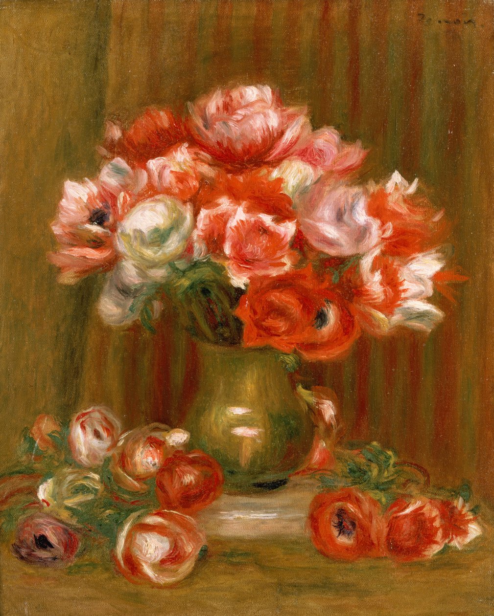 Sasanky, 1909 od Pierre Auguste Renoir