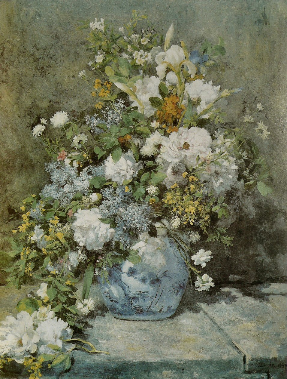 Jarní kytice od Pierre Auguste Renoir