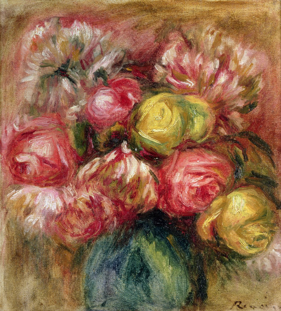 Chryzantémy od Pierre Auguste Renoir