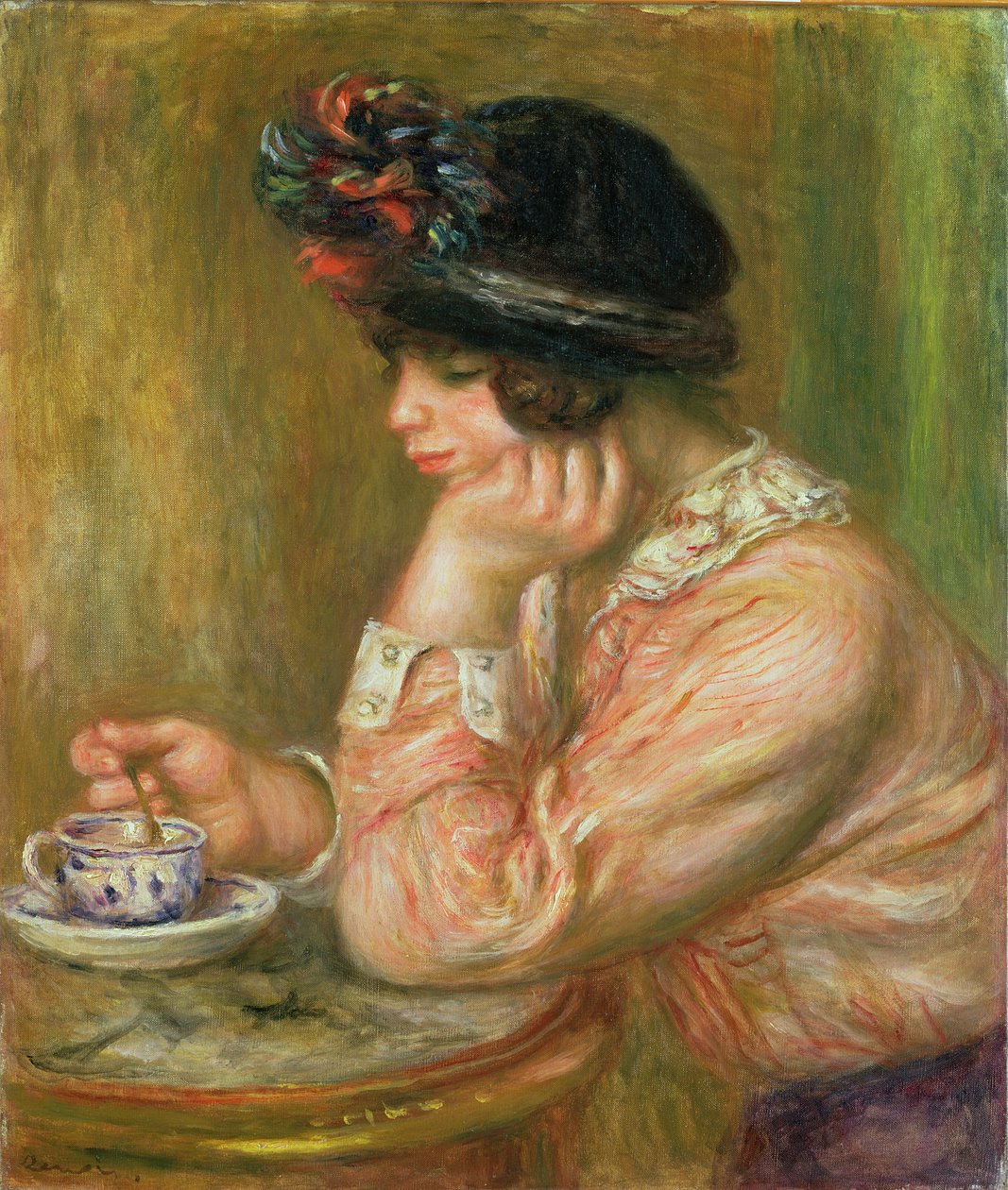 Šálek čokolády, 1914 od Pierre Auguste Renoir