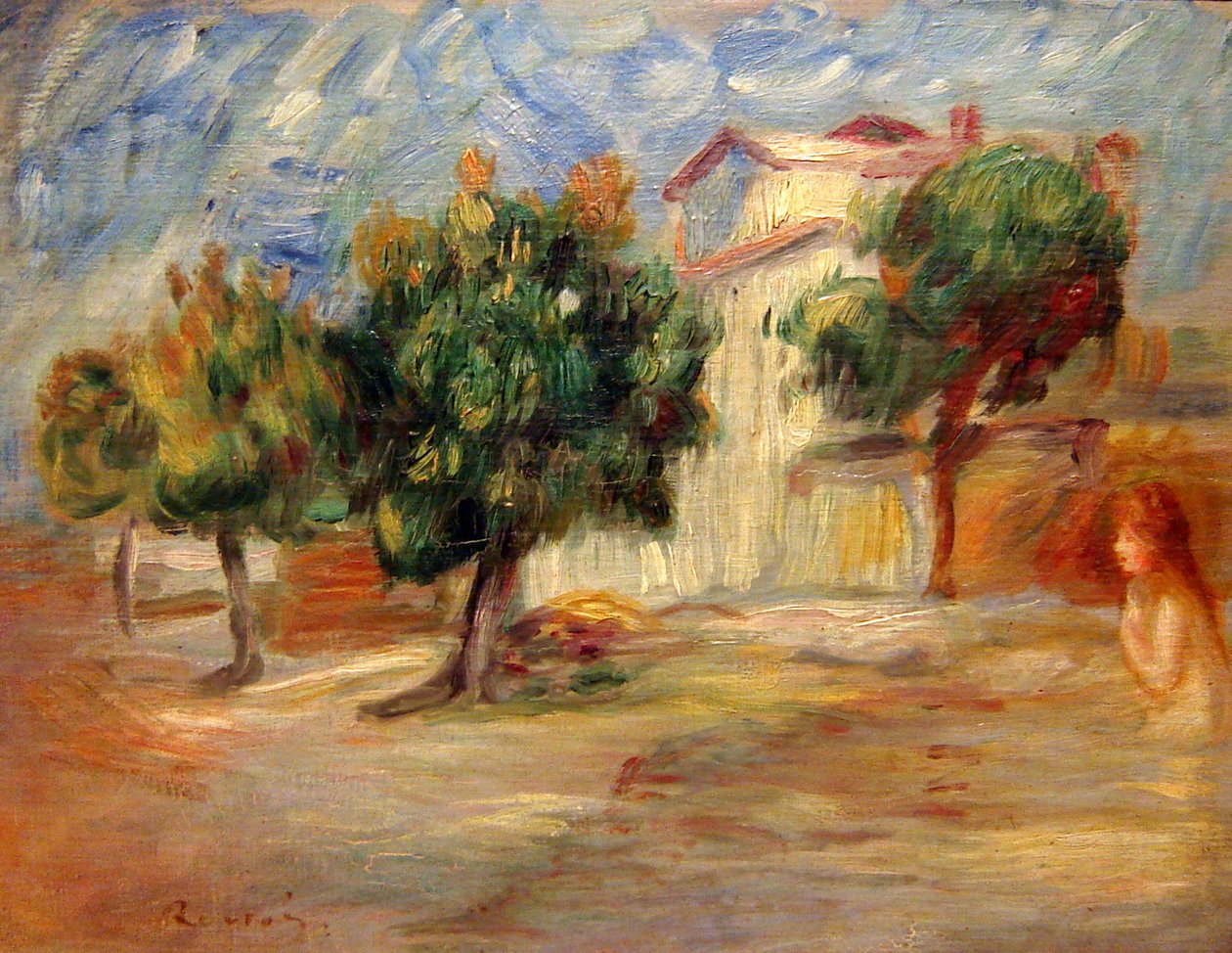 Akt v krajině od Pierre Auguste Renoir