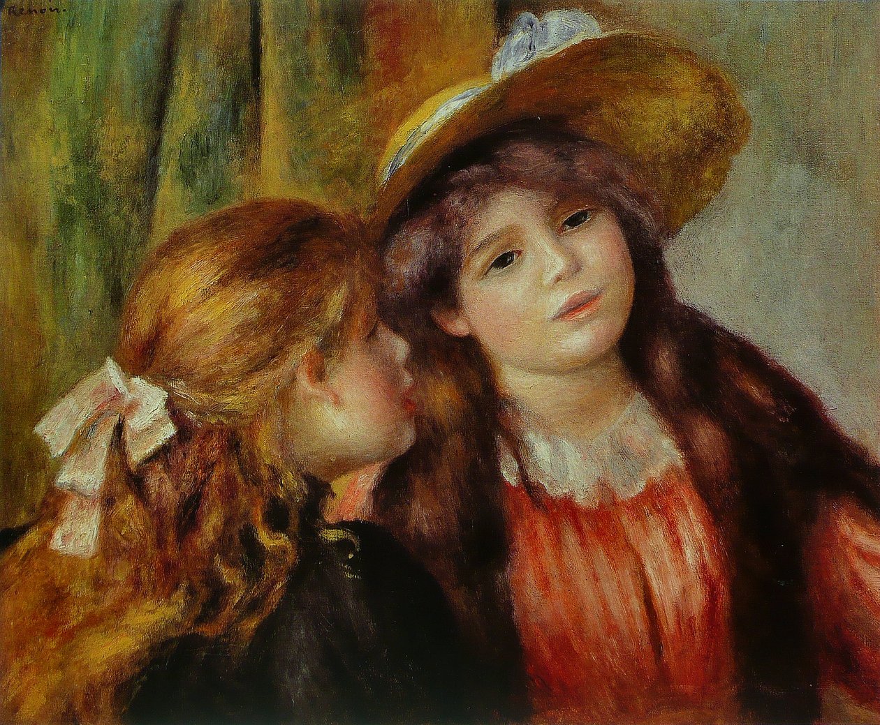 Dvě dívky od Pierre Auguste Renoir