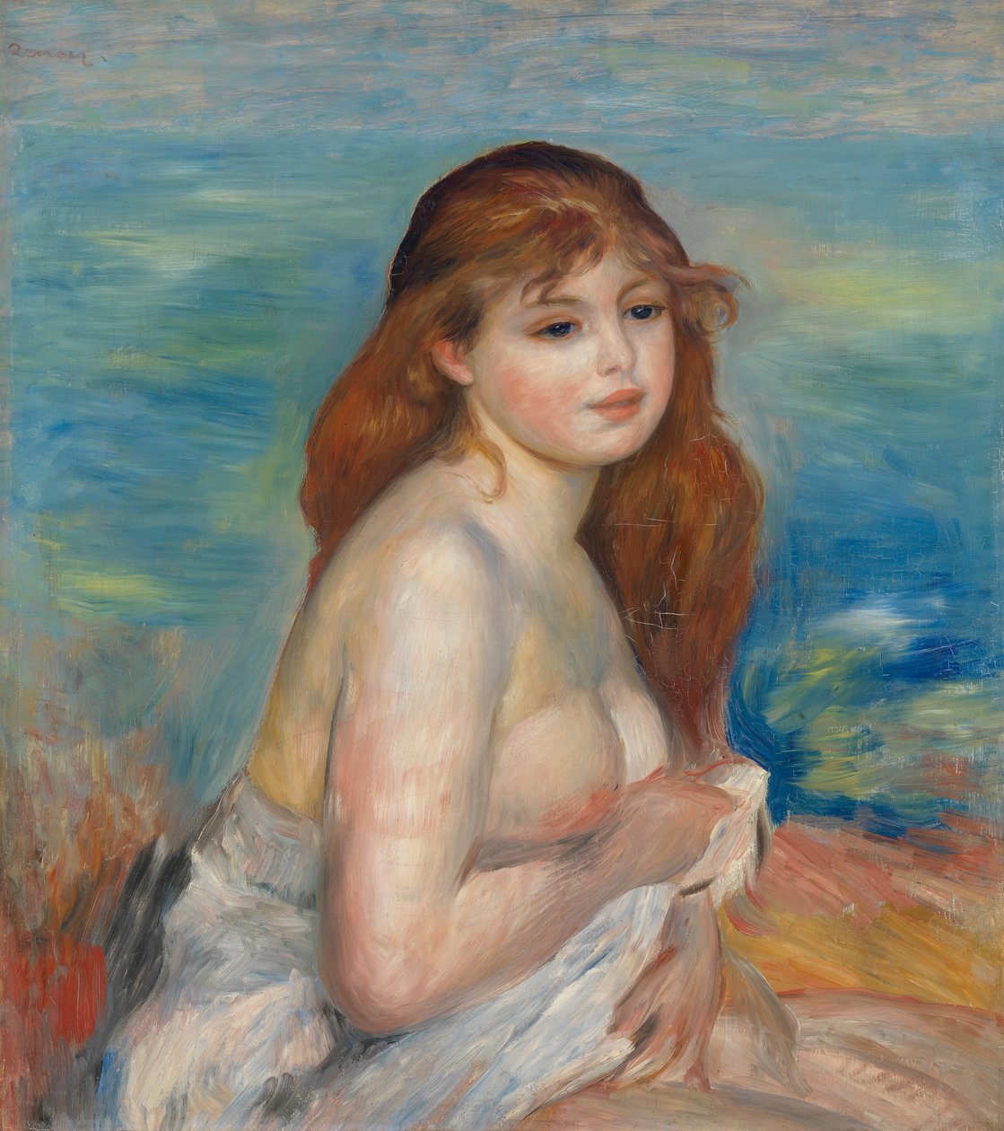 Po koupelně od Pierre Auguste Renoir