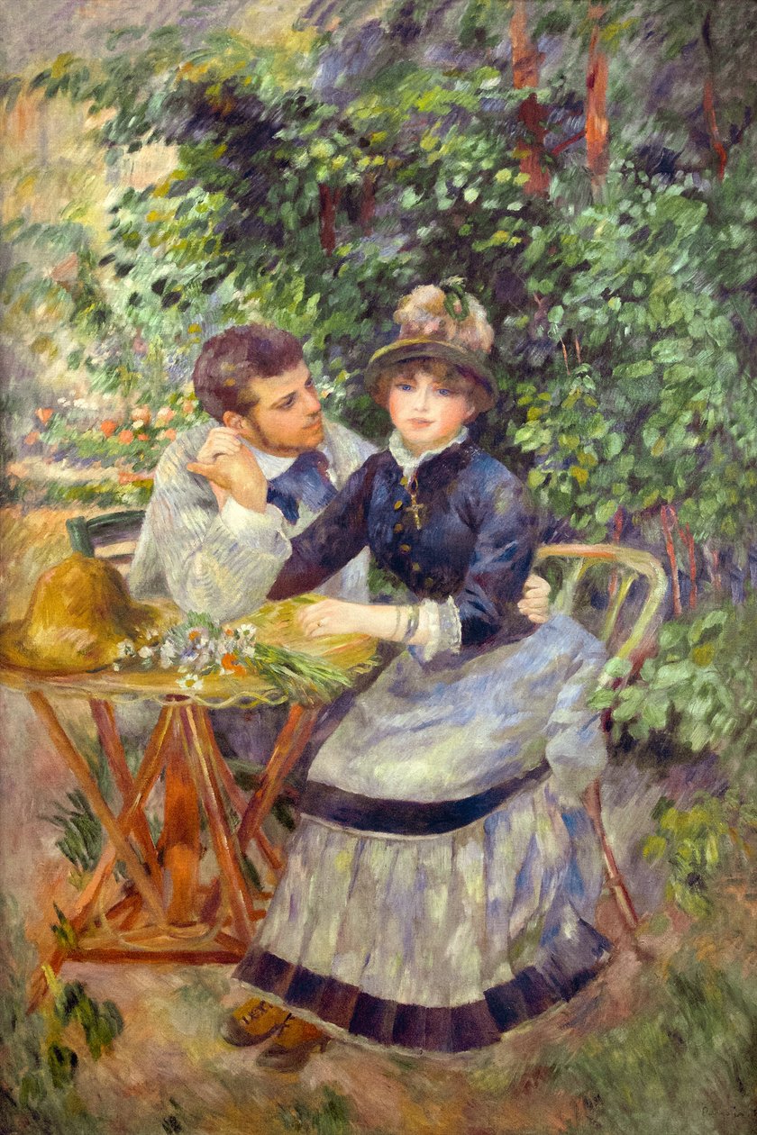 V zahradě, 1885 od Pierre Auguste Renoir