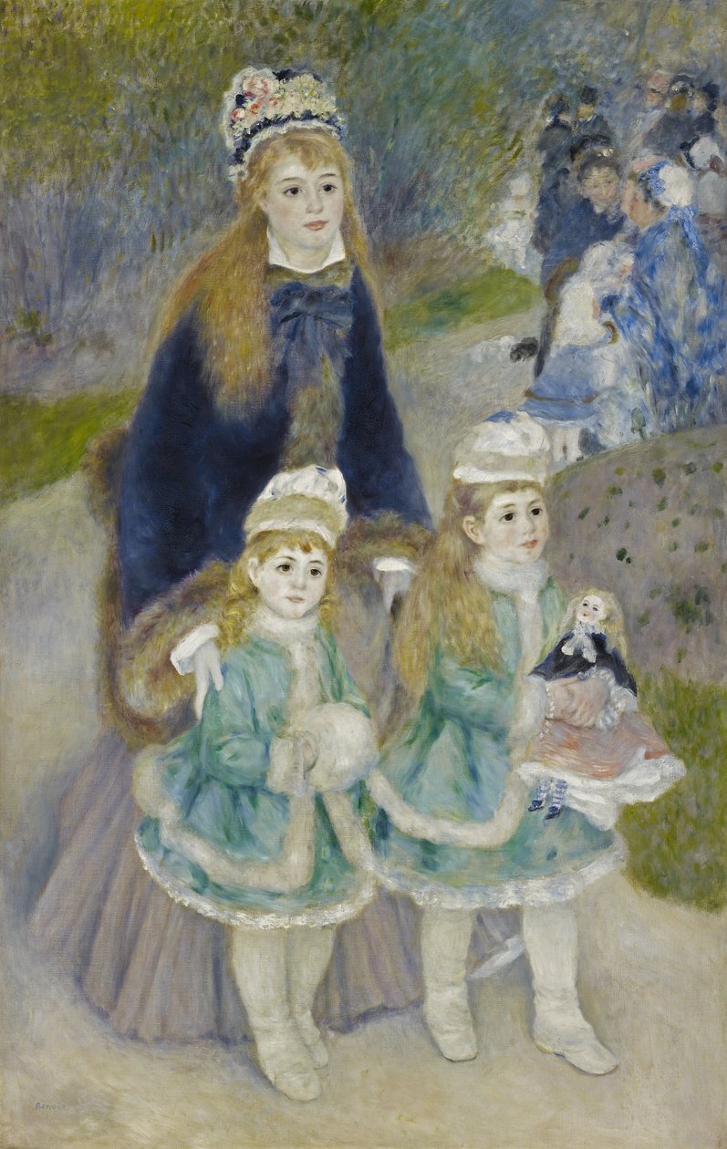 Chůze od Pierre Auguste Renoir