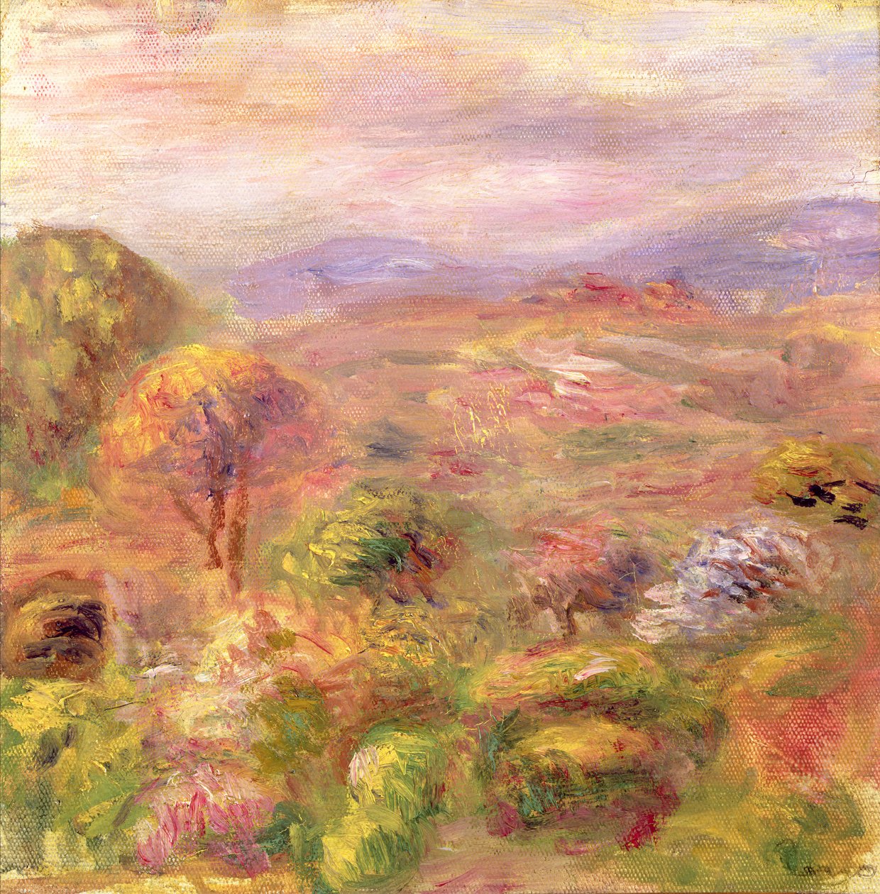 Krajina, 1915 od Pierre Auguste Renoir