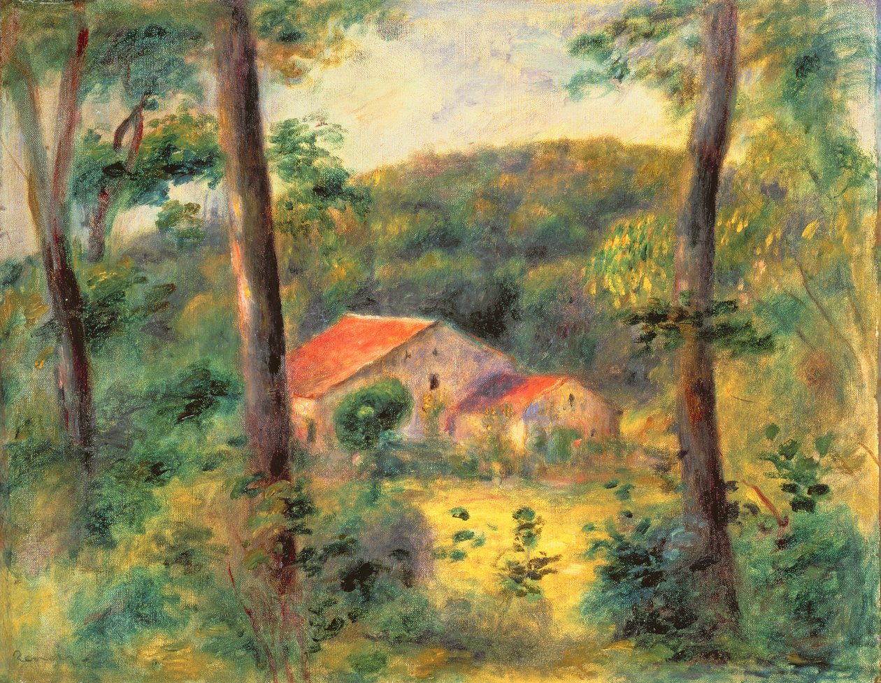 Krajina poblíž Briey, 1899 od Pierre Auguste Renoir