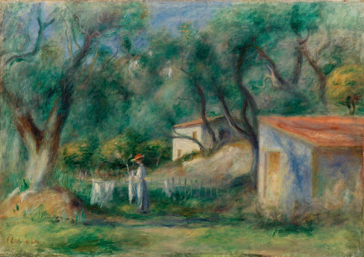 Le Cannet od Pierre Auguste Renoir