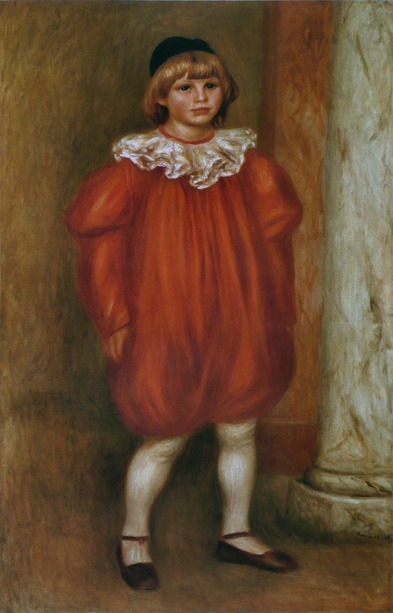 Klaun (Claude Renoir) od Pierre Auguste Renoir