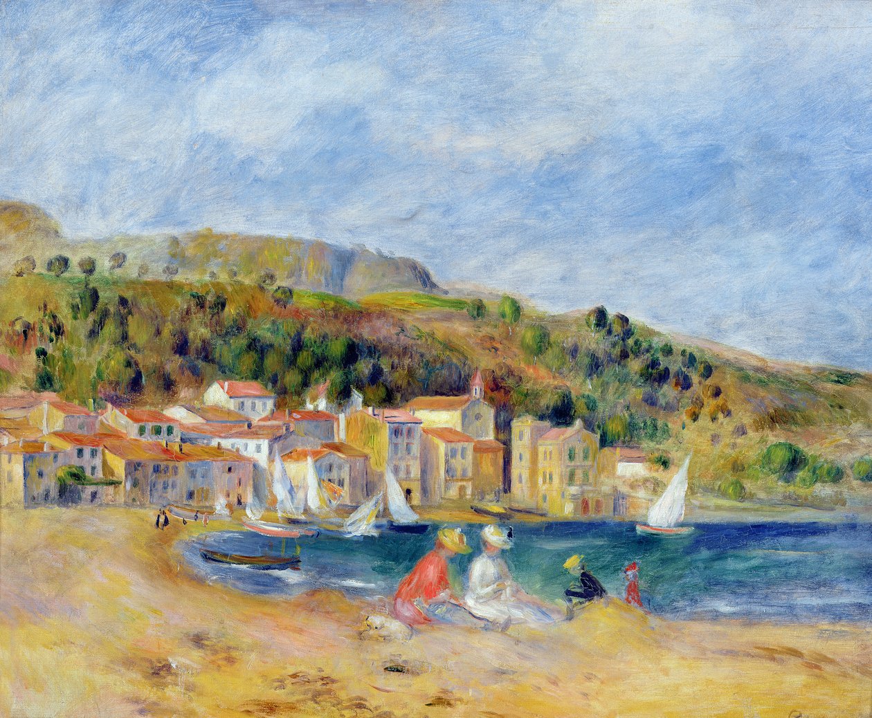 Le Lavandou od Pierre Auguste Renoir