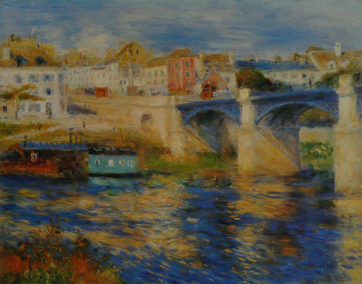 Most Chatou od Pierre Auguste Renoir