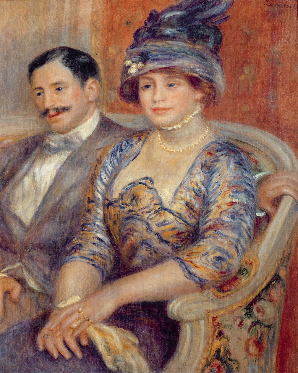 Monsieur a Madame Bernheim de Villers, 1910 od Pierre Auguste Renoir