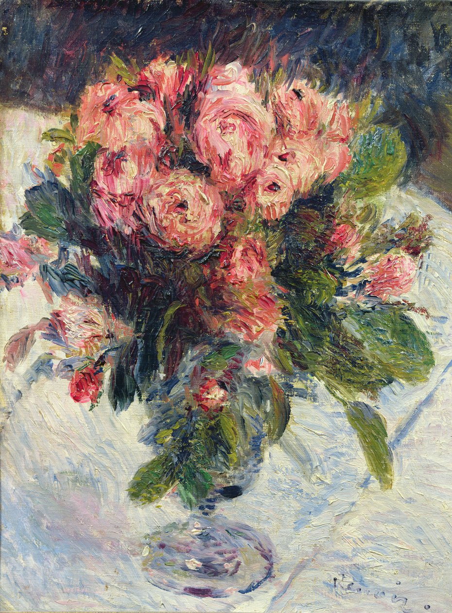 Moss-Roses, kolem roku 1890 od Pierre Auguste Renoir