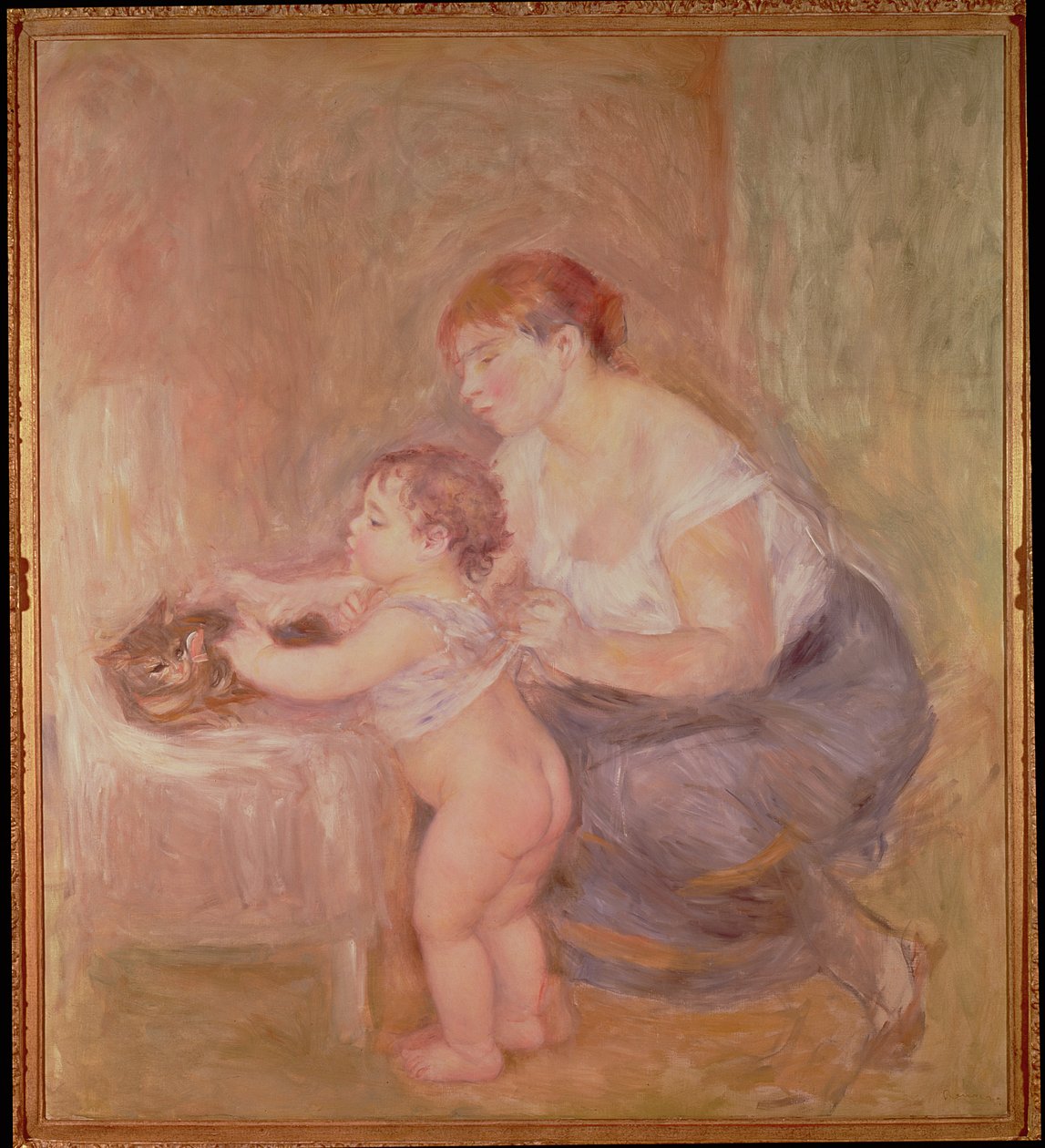 Matka a dítě od Pierre Auguste Renoir