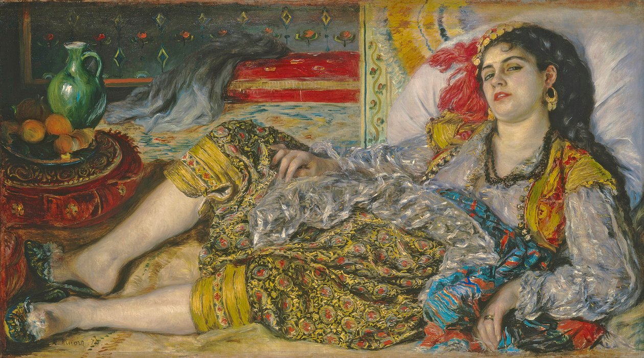 Odalisque, 1870 od Pierre Auguste Renoir