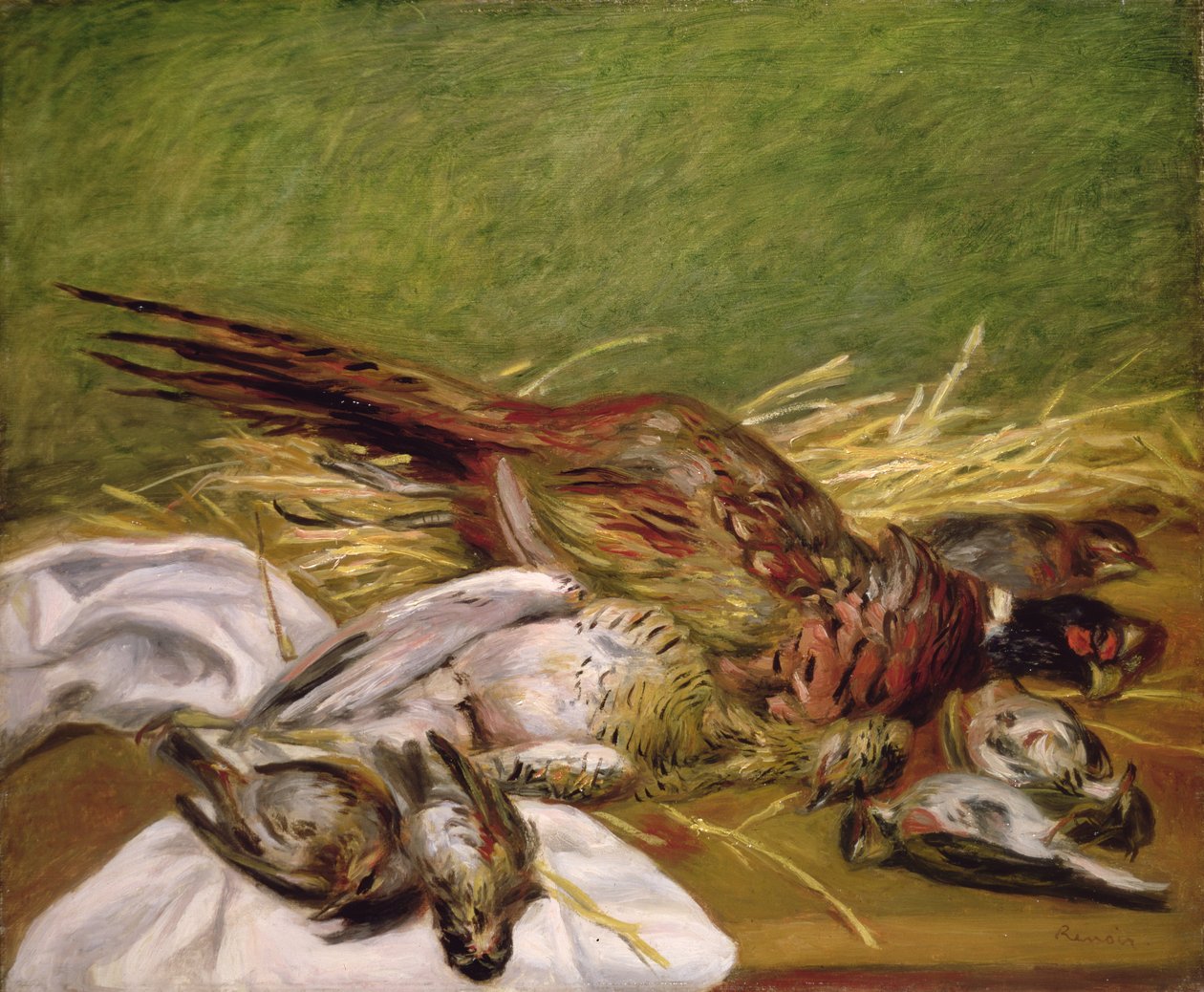 Bažant a drozd, 1902 od Pierre Auguste Renoir