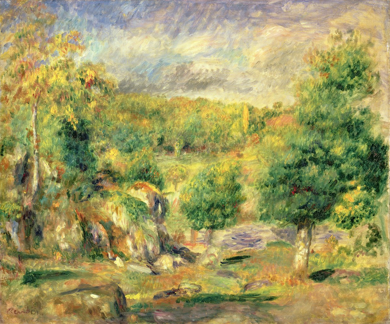 Pont-Aven, 1892 od Pierre Auguste Renoir
