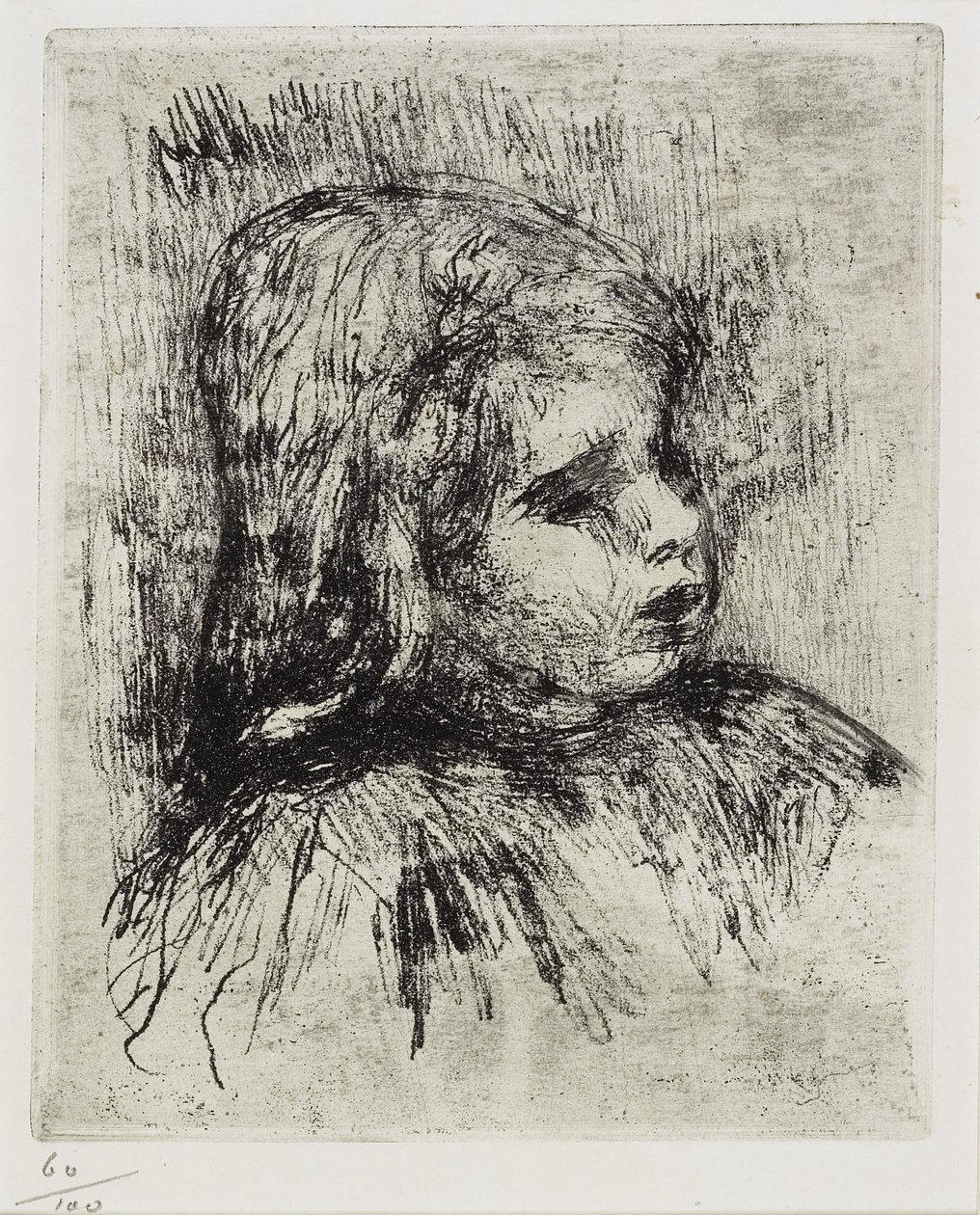 Portrét Clauda Renoira, 1908 od Pierre Auguste Renoir