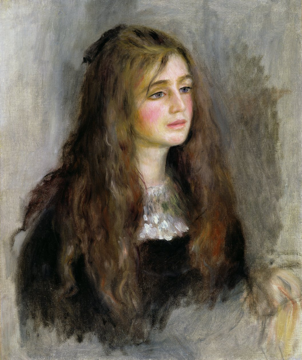 Portrét Julie Manet (1878-1966) 1894 od Pierre Auguste Renoir