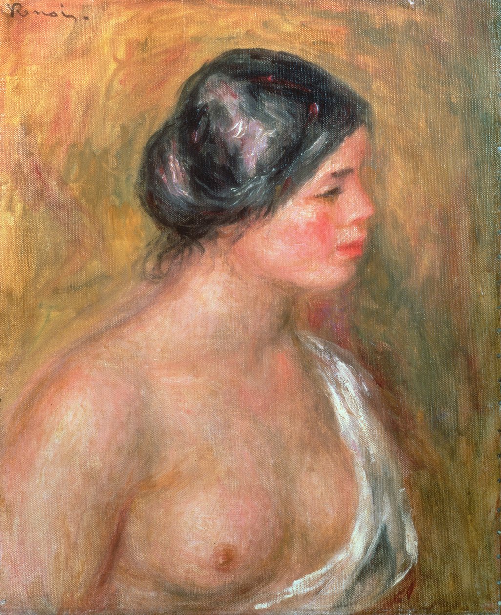 Portrét Madeleine Brunové, 1913 (olej na plátně) od Pierre Auguste Renoir