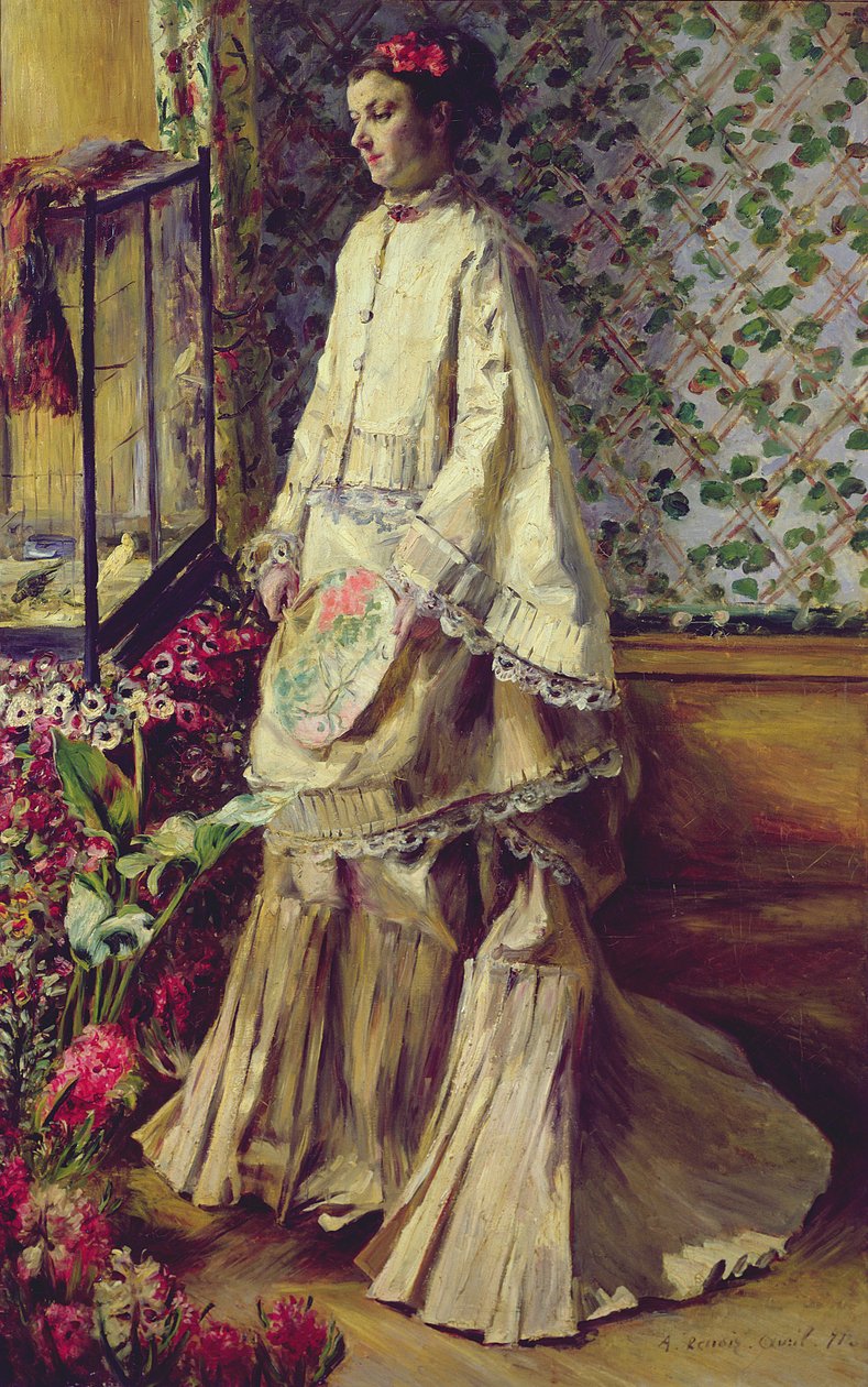 Portrét Rapha, 1871 od Pierre Auguste Renoir